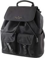 kate spade backpack carley nylon logo