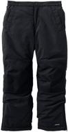 👖 lands end squall pants for girls - black clothing for active kids logo