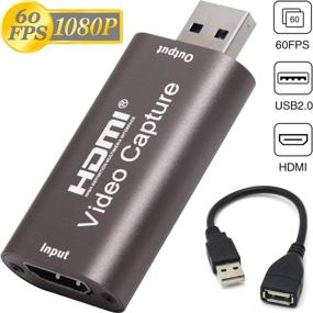 img 3 attached to ☕ BlueAVS HDMI to USB Video Capture Card 1080P: Live Streaming & Recording with DSLR Camcorder Action Cam - Coffee Edition