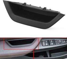 img 4 attached to Черная внутренняя дверная ручка GZYF для автомобиля BMW X3 X4 F25 F26 - передняя левая сторона, BMW X3 F25 2010-2016, BMW X4 F26 2014-2017.