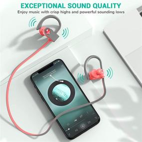 LETSCOM U8I Bluetooth Headphones V5.0 IPX7 Waterproof, HiFi Bass