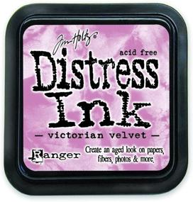 img 1 attached to Ranger DIS-27195 Tim Holtz Victorian Velvet Distress Ink Pad: Vibrant and Versatile!