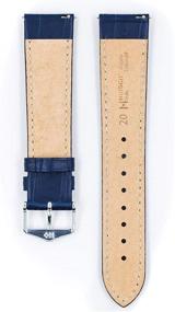 img 2 attached to 👔 Dress Up Your Timepiece with Hirsch Duke Calf Watch Strap