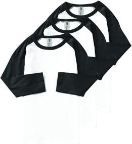 img 3 attached to Шапка Beyond Sleeves Baseball 5Bh03_Белый Детская одежда и аксессуары для девочек.