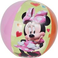 upd minnie bowtique inflatable beach ball: vibrant multicolor design, 17.5in diameter (26589min) логотип