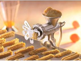 img 1 attached to 🍪 GEFU Cookie Press Attachment (Size 5): Easy-to-Use Steel Attachment for Perfect Cookies