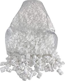 img 1 attached to 📦 StarBoxes 1 Bag of White Regular Loose Fill Shipping Packing Peanuts - S-Shaped 22.5 Gallon Bag, Model: PEANUTREG003