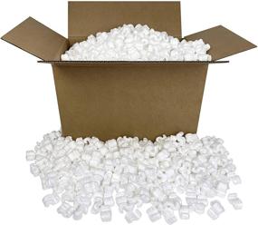 img 3 attached to 📦 StarBoxes 1 Bag of White Regular Loose Fill Shipping Packing Peanuts - S-Shaped 22.5 Gallon Bag, Model: PEANUTREG003