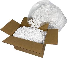 img 4 attached to 📦 StarBoxes 1 Bag of White Regular Loose Fill Shipping Packing Peanuts - S-Shaped 22.5 Gallon Bag, Model: PEANUTREG003