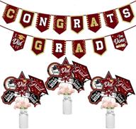 украшение для выпускного congrats centerpieces decorations логотип