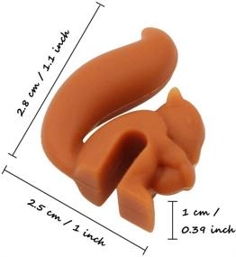 img 2 attached to 🐿️ Squirrel Silicone Identifier Hangers & Markers