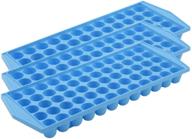 🧊 arrow mini ice cube trays, durable 3pk - perfect for sports bottles, blenders, cocktails and more - bpa-free, break-resistant - get 60 mini cubes per tray! logo