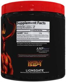 img 3 attached to Insane Labz Hellboy Edition: High Stimulant Pre Workout Powder & NO Booster with Beta Alanine, L Citrulline, Caffeine - Boosts Focus, Energy, Endurance, Nitric Oxide Levels - 35 Servings, Fruit Punch Flavor