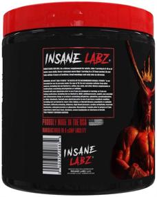 img 2 attached to Insane Labz Hellboy Edition: High Stimulant Pre Workout Powder & NO Booster with Beta Alanine, L Citrulline, Caffeine - Boosts Focus, Energy, Endurance, Nitric Oxide Levels - 35 Servings, Fruit Punch Flavor