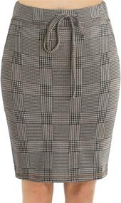 img 4 attached to BENANCY Women's High Waist Stretch Pencil Skirt - With Pockets for added convenience