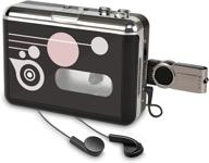 🎧 cassette tape to mp3 converter: portable player with usb recording for digital audio preservation logo