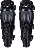 🛡️ enhanced knee pads, ges motorcycle knee shields for optimal protection logo