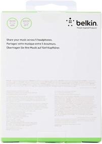 img 1 attached to 🎧 Enhance Audio Sharing with Belkin Rockstar 5-Jack Multi Headphone Audio Splitter (Black)