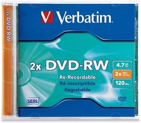 img 1 attached to Verbatim 1PK DVD RW 4 7GB 94501