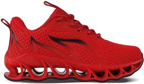 img 3 attached to 👟 UMIYE Breathable Athletic Girls' Running Shoes - Stylish & Fashionable