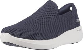 img 4 attached to 👟 Men's White Skechers Max Athletic Walking Sneaker - Shop Now!