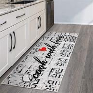 sussexhome skid washable kitchen runner logo