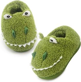 img 4 attached to Dream Bridge Cartoon Slippers Boys' Shoes - Enhanced Non-Slip Design for Optimal Traction