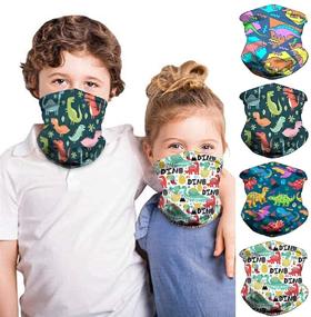 img 4 attached to 🧣 Winter Weather Reusable Covering for Boys' Accessories - Washable, Protective and Effective