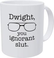 dwight ignorant michael glasses by willcallyou logo