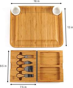 img 1 attached to 🧀 The Perfect Charcuterie Board Set for Effortless Party Serving