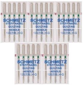 img 3 attached to 🧵 High-Quality Schmetz Quilting Sewing Machine Needles - Size 75/11 (Pack of 25)