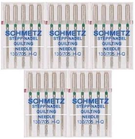 img 2 attached to 🧵 High-Quality Schmetz Quilting Sewing Machine Needles - Size 75/11 (Pack of 25)