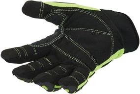img 1 attached to SAFEGEAR Impact Reducing Mechanics Gloves Large