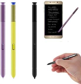 img 1 attached to 🖊️ Galaxy Note 9 Pen Replacement Kit - Stylus for Note 9 - Compatible with N960U/N960+ - Type C Charger + Tip/Nib - Purple
