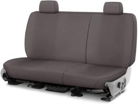 img 4 attached to 🧱 Protective Polycotton Grey Seat Cover for Select Ram Pickup Models - Covercraft SeatSaver Second Row