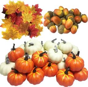 img 4 attached to Cocostar Artificial Decorations Thanksgiving Decoration Home Decor
