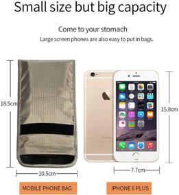 img 1 attached to 🔒 LVFEIER Security Pouch - All-in-One Cell Phone Privacy Protection Solution