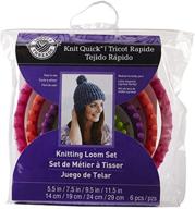 knit quick knitting loops threads logo