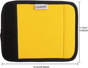 img 3 attached to Careteilly Neoprene Luggage Fluorescent Identifiers Travel Accessories in Luggage Tags & Handle Wraps