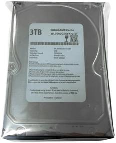 img 3 attached to 📁 High Performance WL 3TB 7200RPM 64MB Cache SATA 6.0Gb/s 3.5" Desktop Hard Drive with 1 Year Warranty - Ideal for Server, RAID, NAS, DVR & Desktop PC
