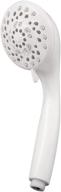 🚿 enhance your shower experience - body moods handheld shower head with 5 spray settings in white logo