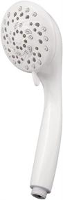 img 4 attached to 🚿 Enhance Your Shower Experience - Body Moods Handheld Shower Head with 5 Spray Settings in White