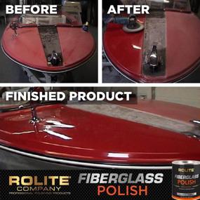 img 1 attached to 🛥️ Fiberglass Polish for Boats - Removes Water Spots, Stains, Oxidation & Hairline Scratches - RFP1#