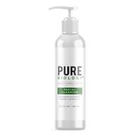 🧼 pure biology facial cleanser with hyaluronic acid: minimize pores, soothe acne, smooth wrinkles &amp; brighten complexion! ideal for men &amp; women, all skin types, 6oz logo