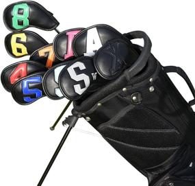 img 1 attached to Mytag Leather Multicolor Protective Headcover