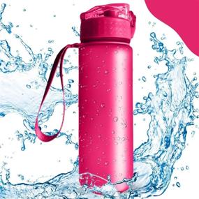 img 4 attached to 💧 Wichmann Motivational Water Bottle - Leak-Proof 740ml High Performance Bottle for Daily Drinking - 32 oz Water Bottle (Pink)