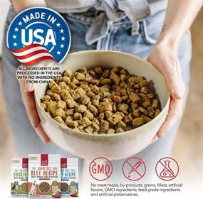 img 3 attached to 🐾 Stock Your Home Grain Free Whole Food Clusters Pet Food Variety Pack: 1 lb Bags, Including Cage Free Chicken, Turkey, and Ranch Raised Beef - by The Honest Kitchen