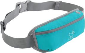 img 3 attached to 👝 vimapo Slim Running Belt: The Ultimate Bounce-Free Waist Pouch for Men and Women in Sports and Fitness Activities