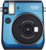 fujifilm instax mini 70 - instant film camera (blue) logo