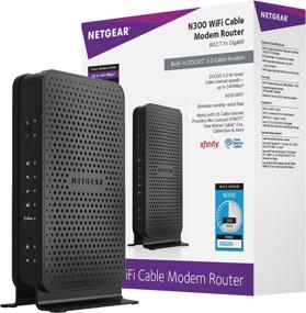 img 4 attached to 🔌 NETGEAR C3000-100NAS N300 (8x4) Cable Modem Router: Xfinity, Spectrum, Cox, and More